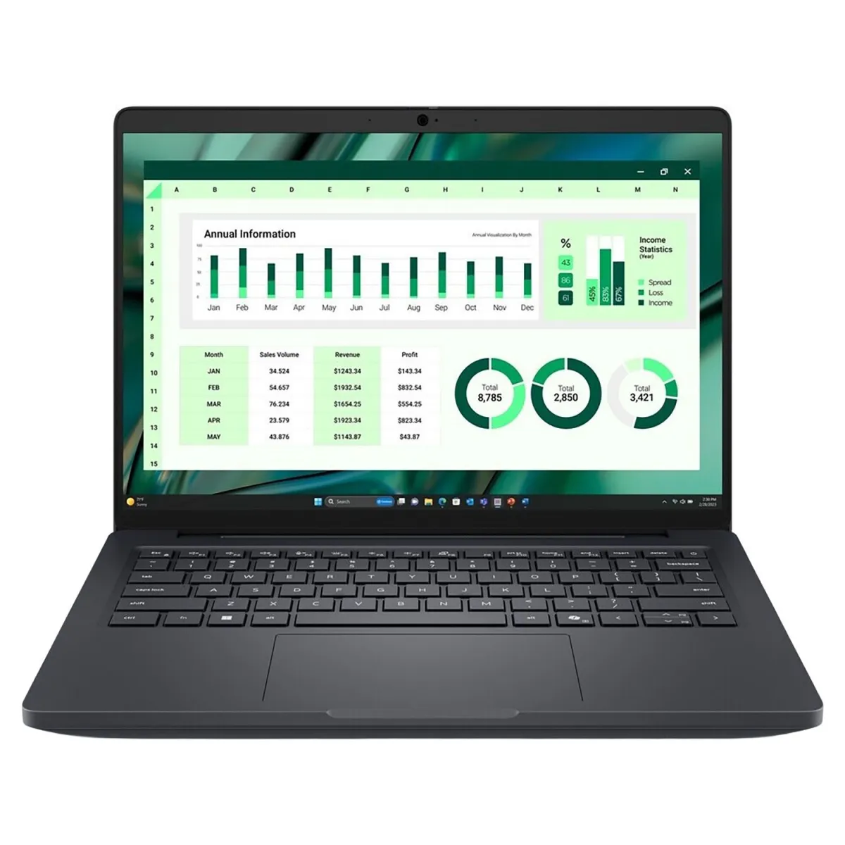 Dell Pro Max 14 Laptop 14" IPS (Core Ultra 7 255H/16 GB/512 GB/UHD Graphics/Windows 11 Pro)