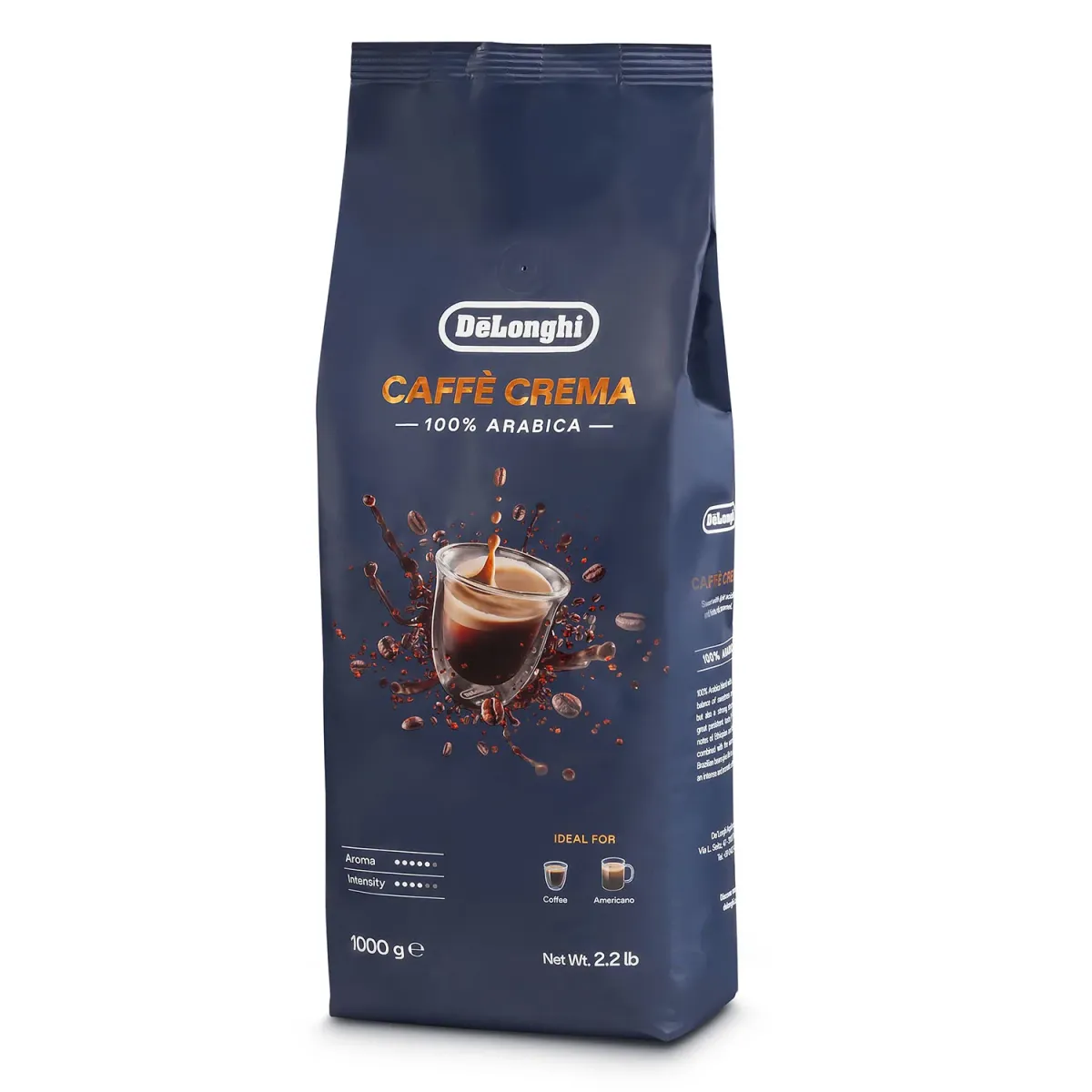 Delonghi κόκκοι καφέ  Caffe Crema 1kg DLSC618      