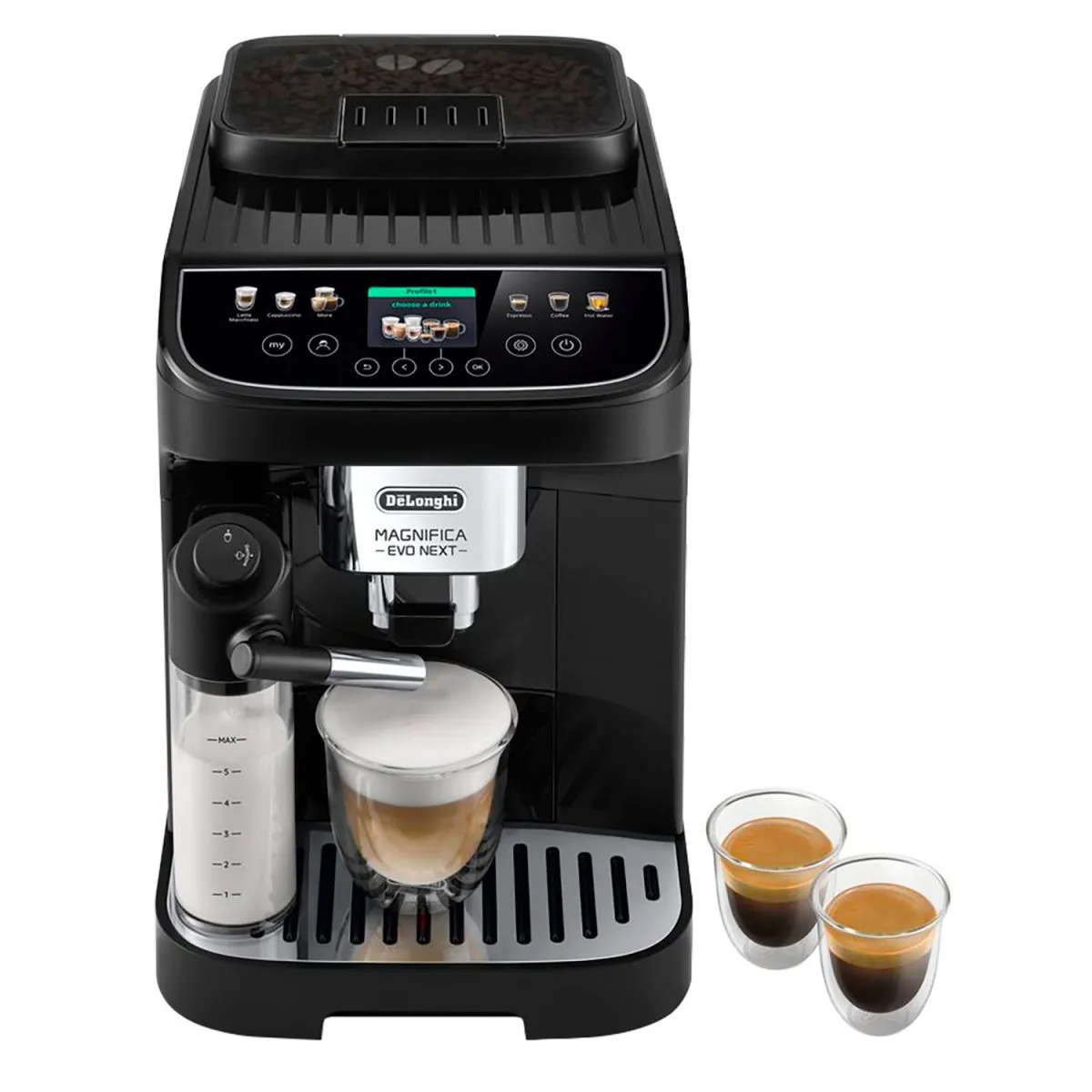 Delonghi Καφετιέρα Espresso Αυτόματη ECAM310.60.B Magnifica Evo Milk