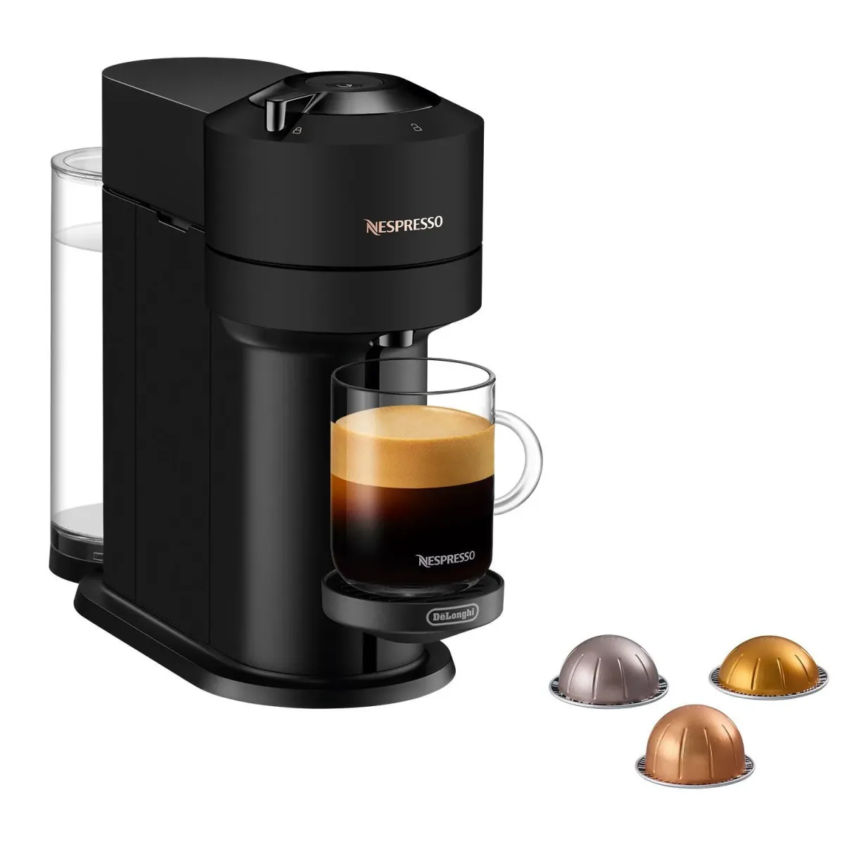 Delonghi Καφετιέρα Espresso Με κάψουλα ENV120.BM Vertuo Next Matt Black
