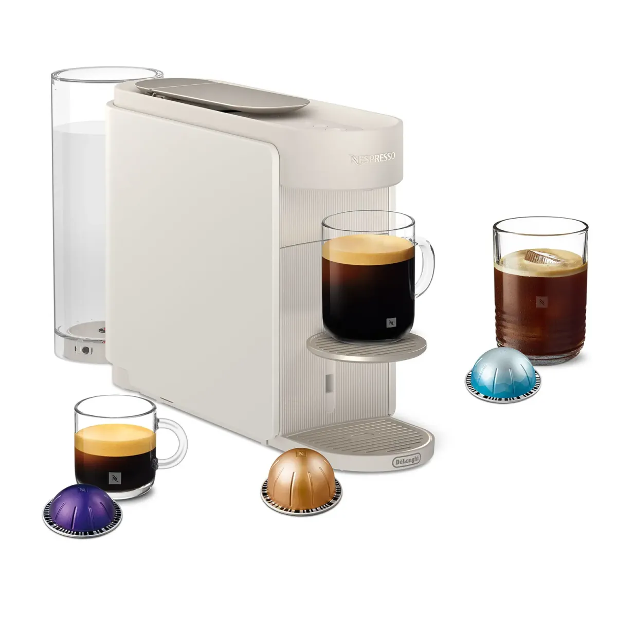 Delonghi Καφετιέρα Espresso Με κάψουλα ENV200.W Vertuo Up