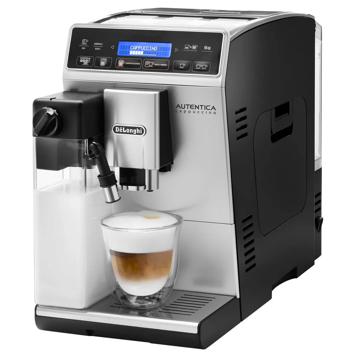 Delonghi Καφετιέρα Espresso Αυτόματη ETAM 29.660.SB Autentica Cappuccino