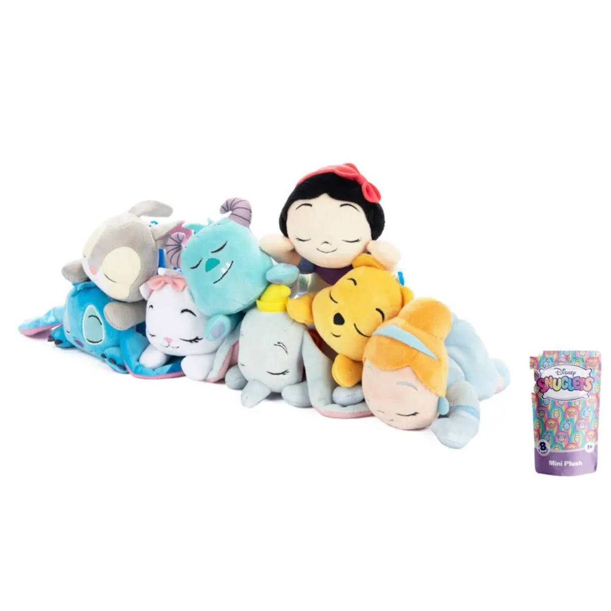 Disney Λούτρινο Μπρελόκ Snuglets  15cm