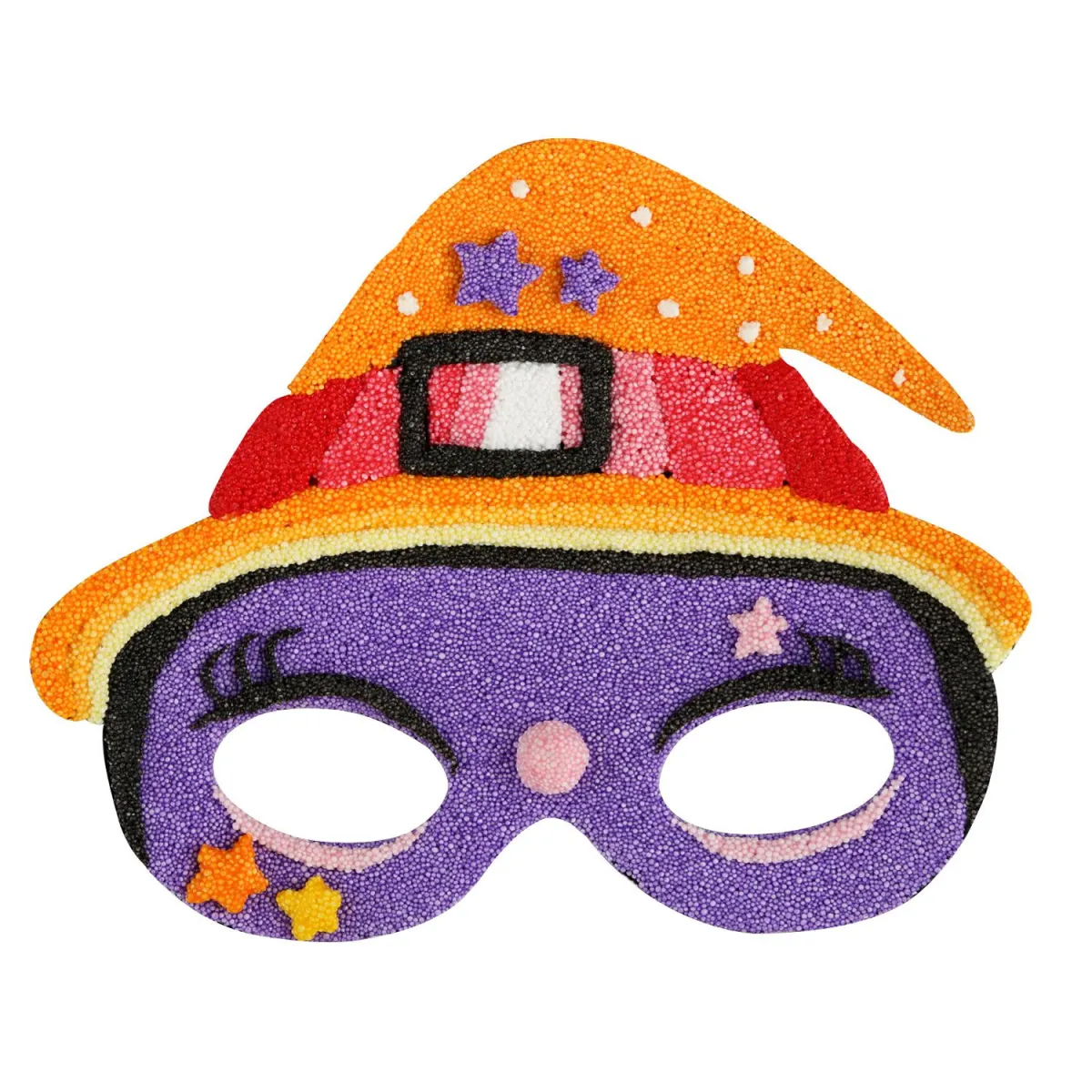 Μάσκα DIY από πλαστελίνη Witch