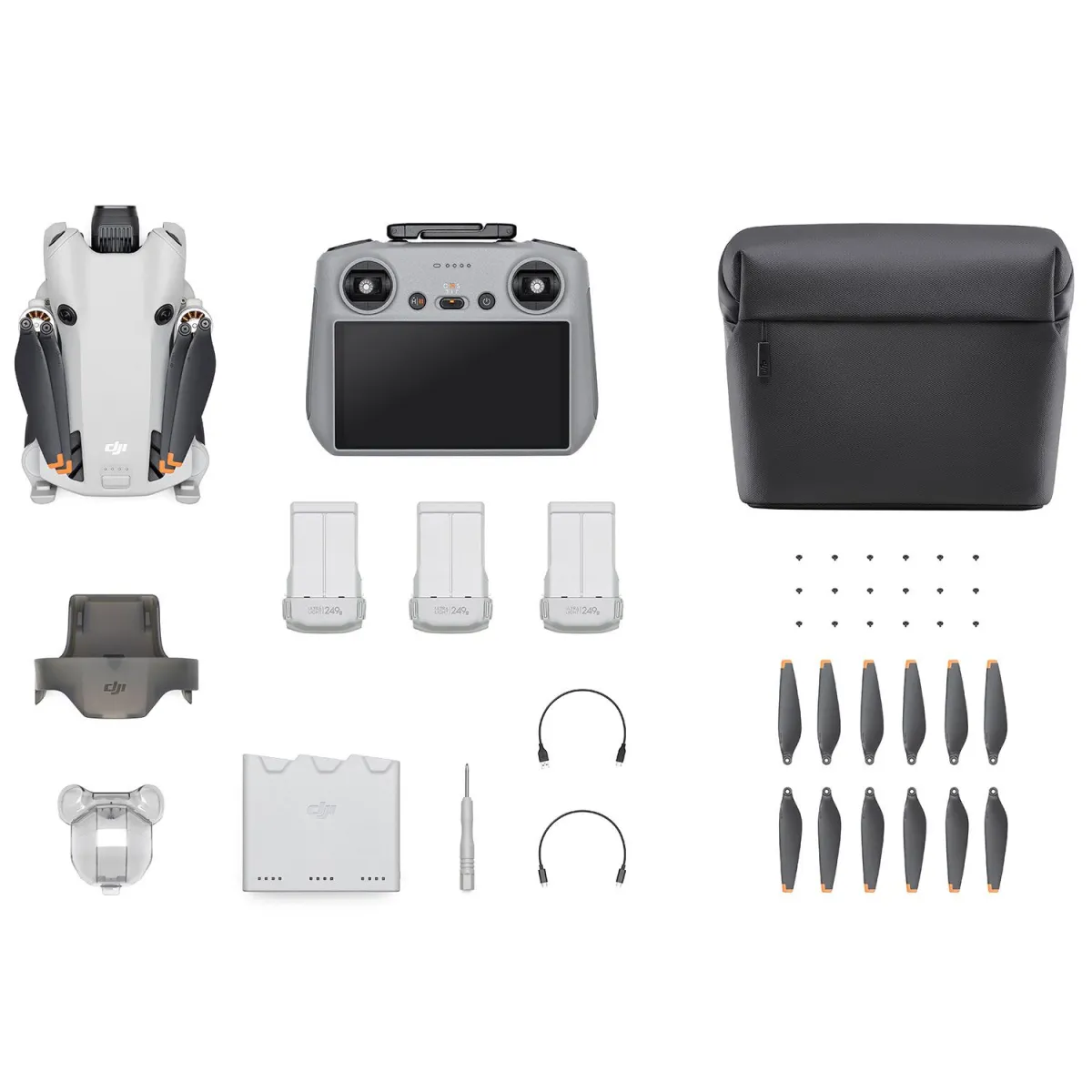 DJI Mini 4 Pro Fly More Combo RC2 Γκρι