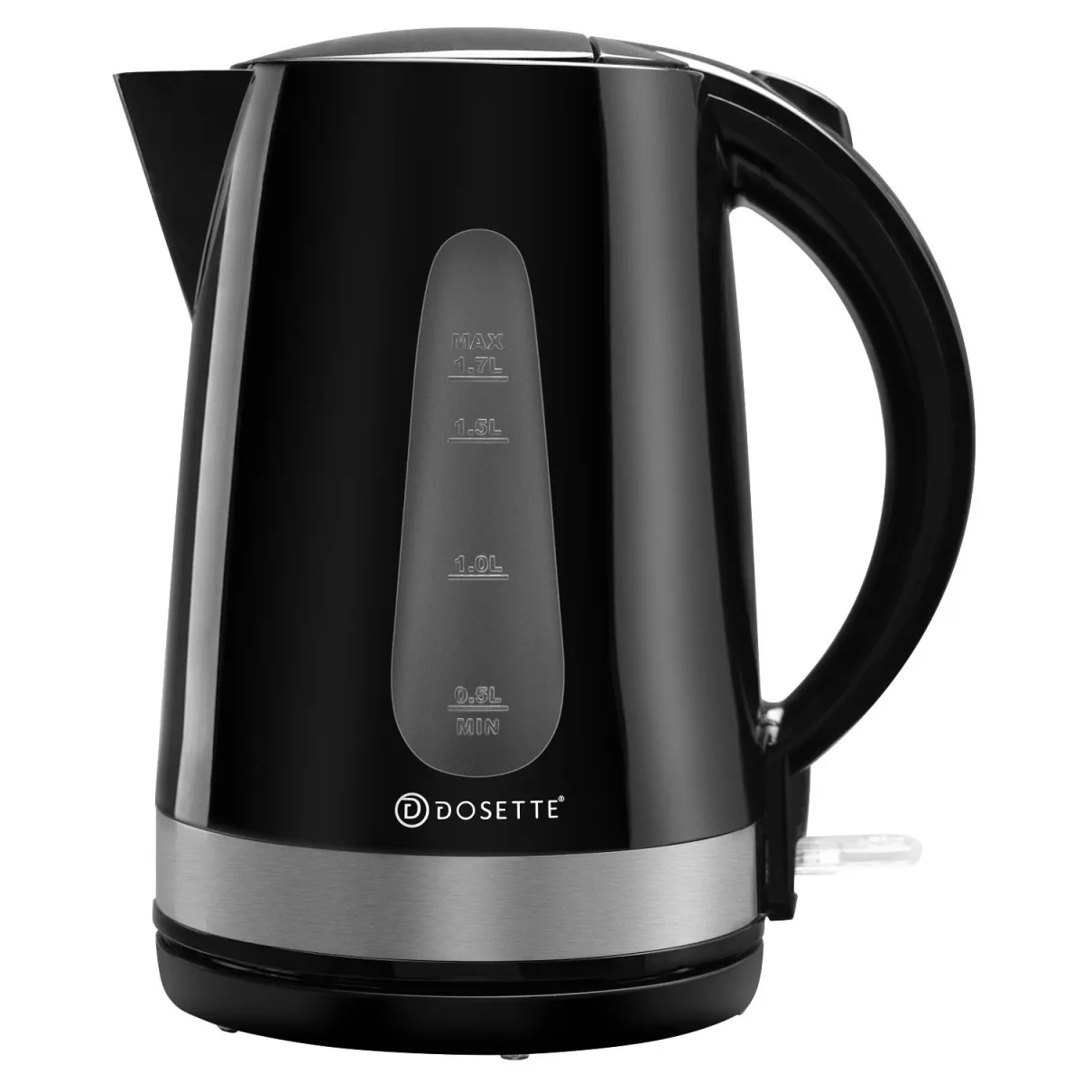 Dosette Βραστηρας KE01301Z 1,7Lt Black