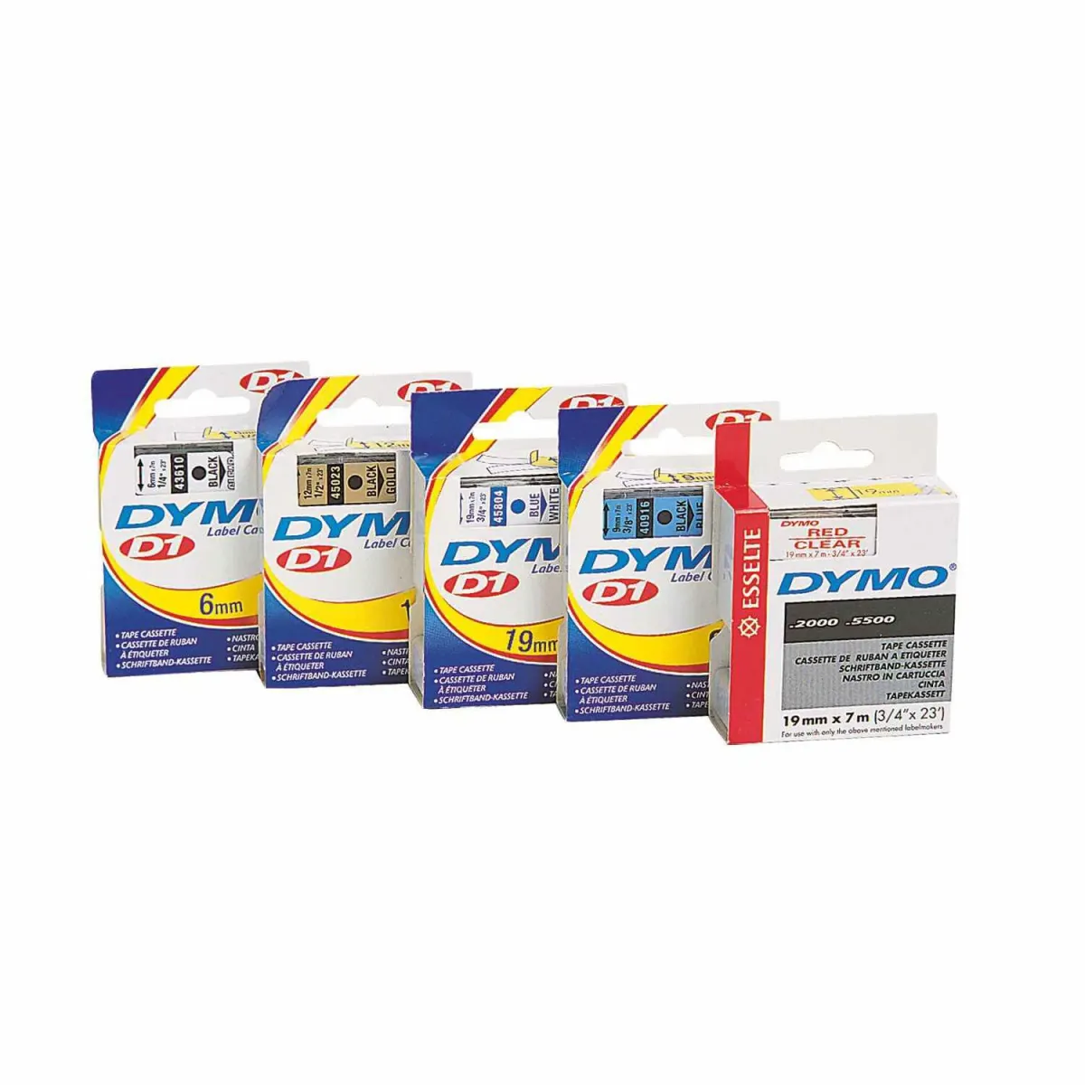 Dymo Κασέτα Ετικετογράφου 19mmX7m 2000