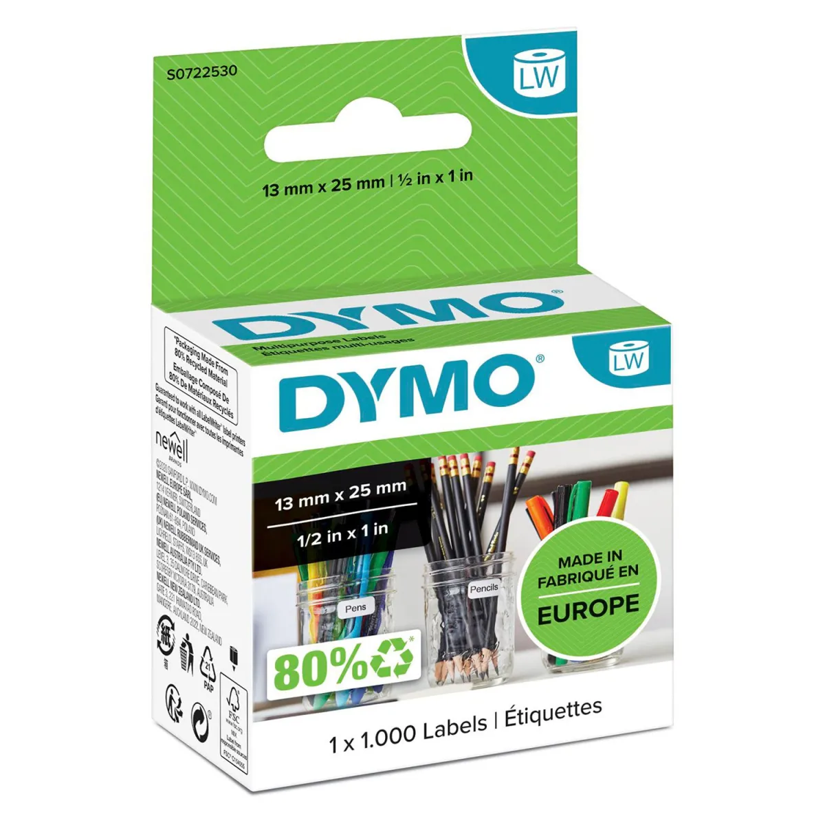 Dymo Χαρτοταινία Ετικετογράφου 24mmX12m