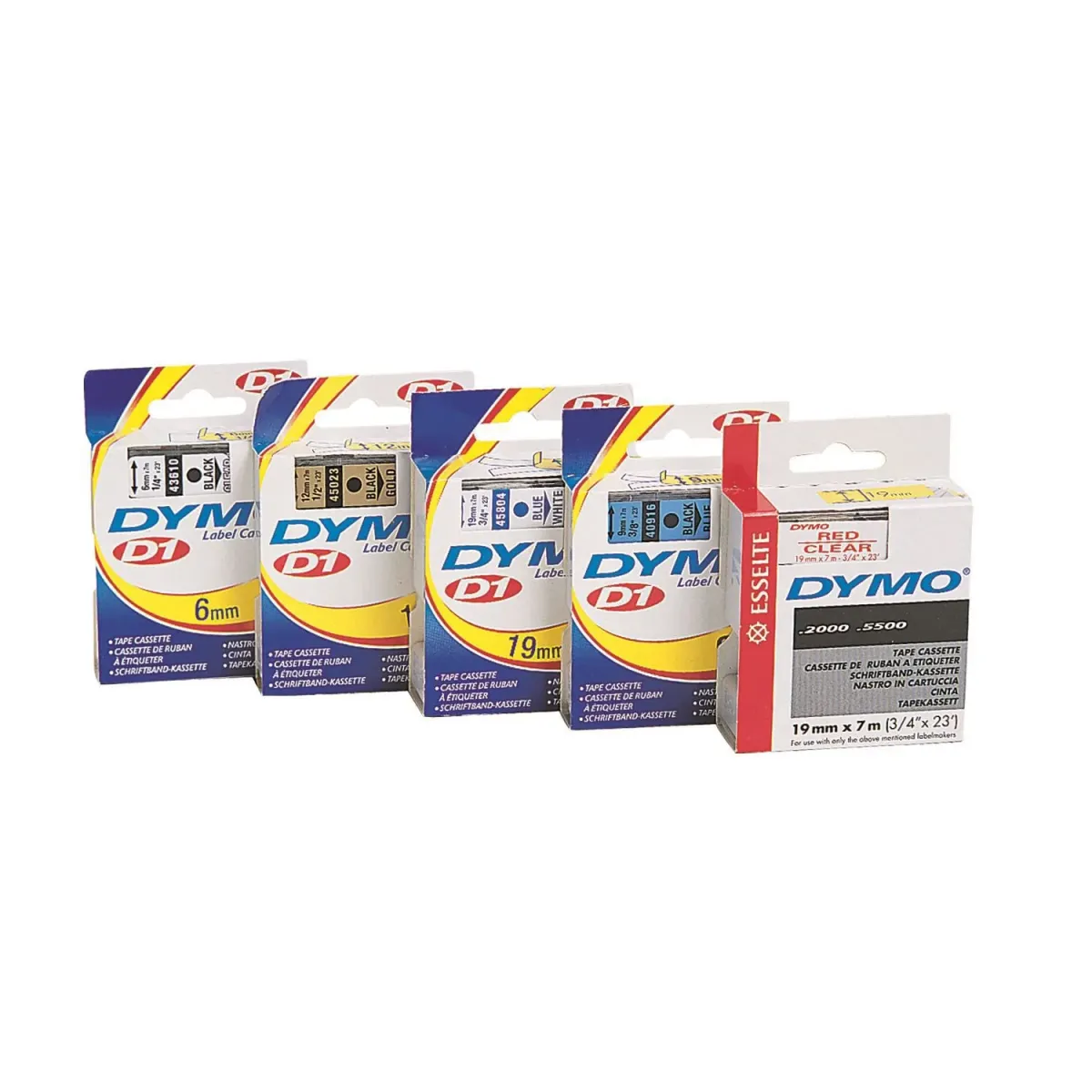 Dymo Κασέτα Ετικετογράφου 6mmX7m 2000