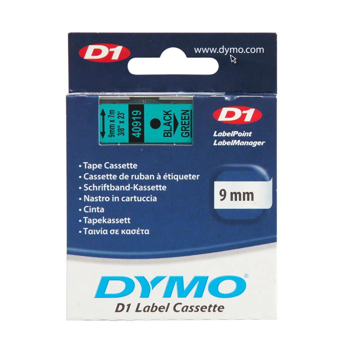 Dymo Κασέτα Ετικετογράφου 9mmX7m  LM100