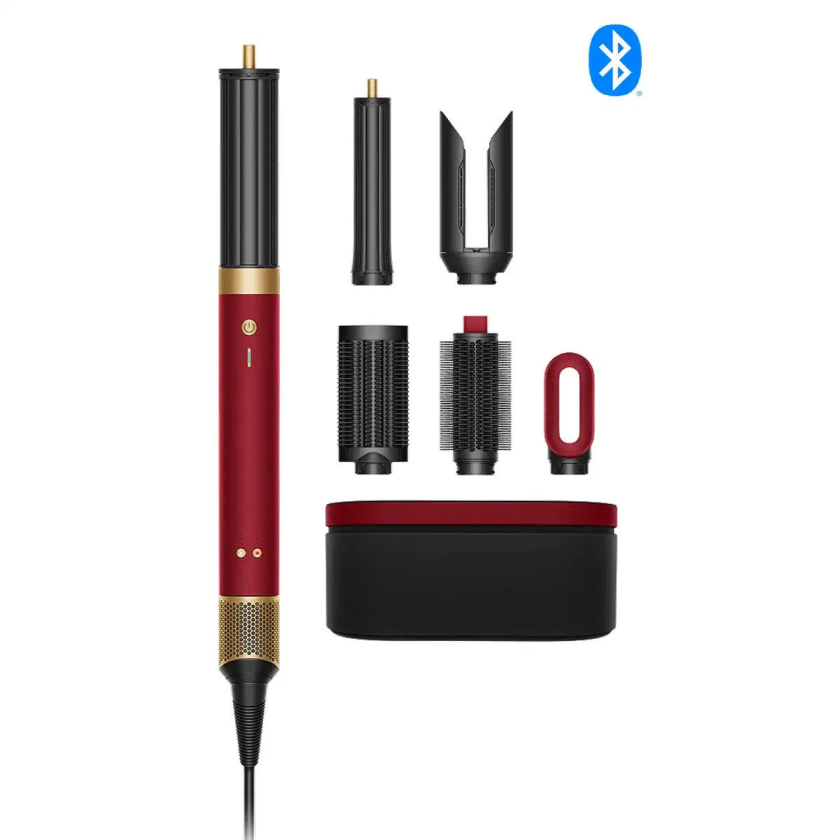 Dyson Multistyler Airwrap Coanda 2x Straight+WavyRed Velvet/Gold
