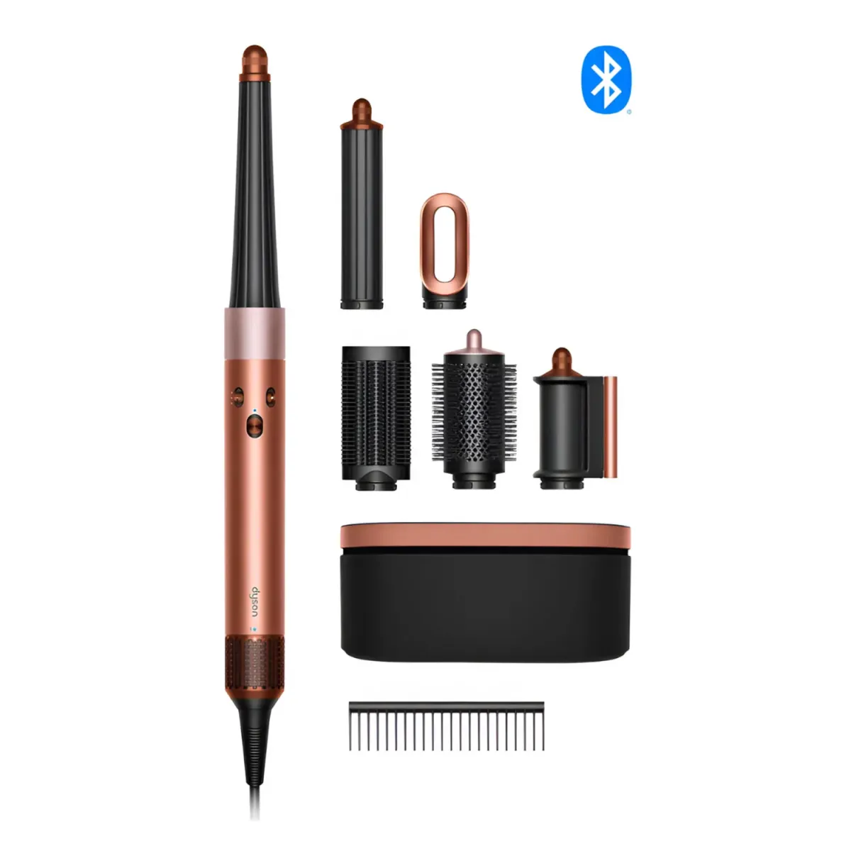 Dyson Multistyler HS08 Airwrap i.d Straight + Wavy Amber Silk/Pink