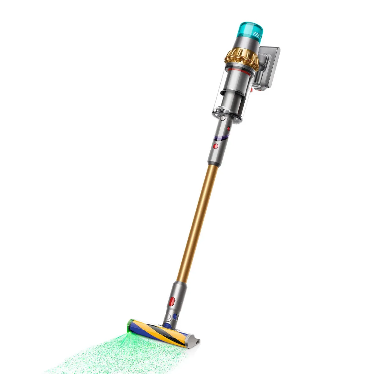 Dyson Σκούπα Stick Επαναφ/μενη V15 Detect Absolute Gold/Iron/Gold