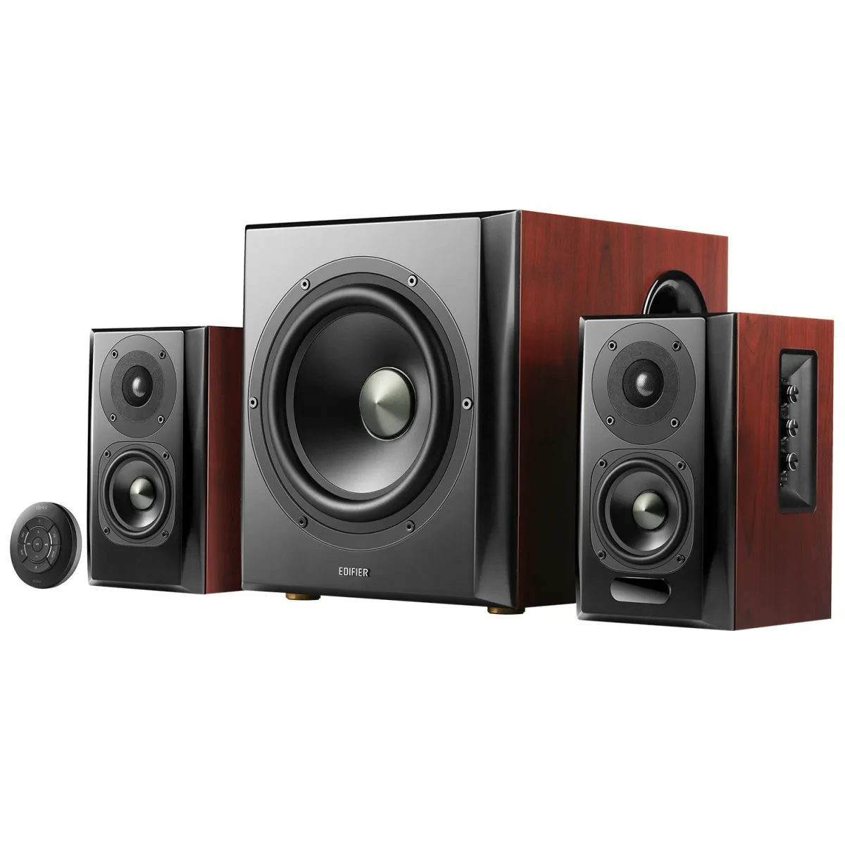Edifier Ηχεία 2.1 S350DB Brown