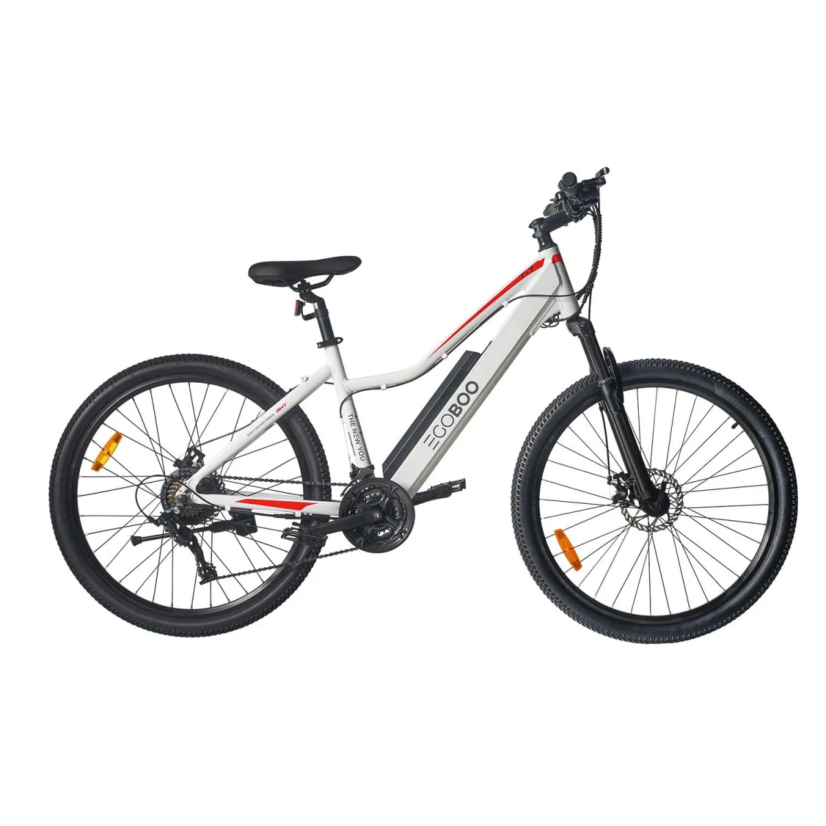 Egoboo E-Bike E-Mount T7 Ηλεκτρικό Ποδήλατο Λευκό