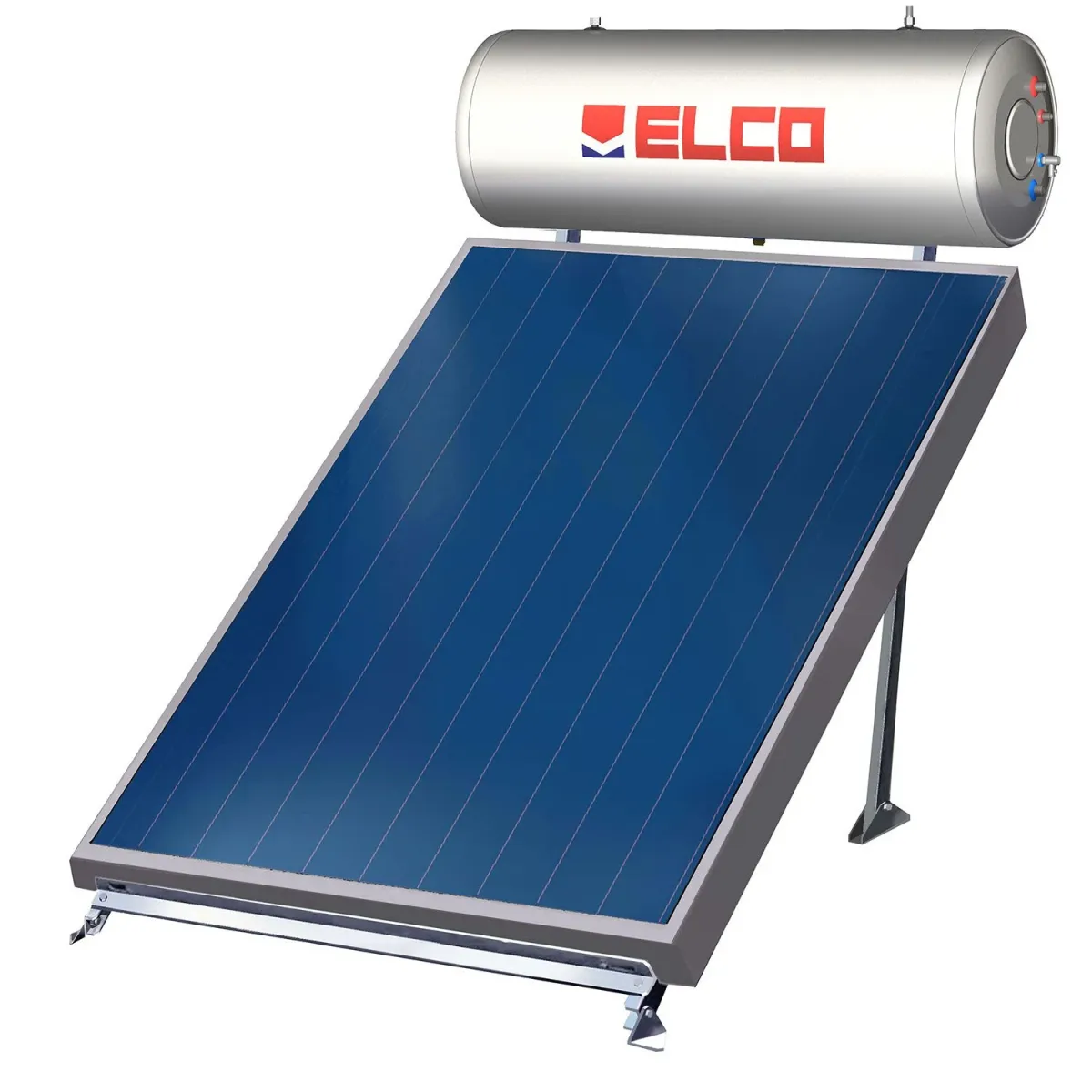 Elco Ηλιακός Θερμοσίφωνας Sol-Tech S2 160L/2.0τμ Διπλής Ενέργειας Ταράτσας