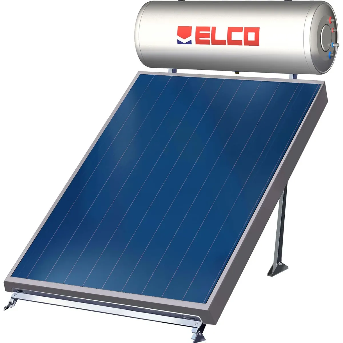 Elco Ηλιακός Θερμοσίφωνας Sol-Tech S2 160L/2.3τμ Διπλής Ενέργειας Ταράτσας