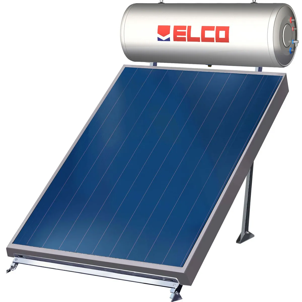 Elco Ηλιακός Θερμοσίφωνας Sol-Tech S2 160L/2.3τμ Διπλής Ενέργειας Κεραμοσκεπής