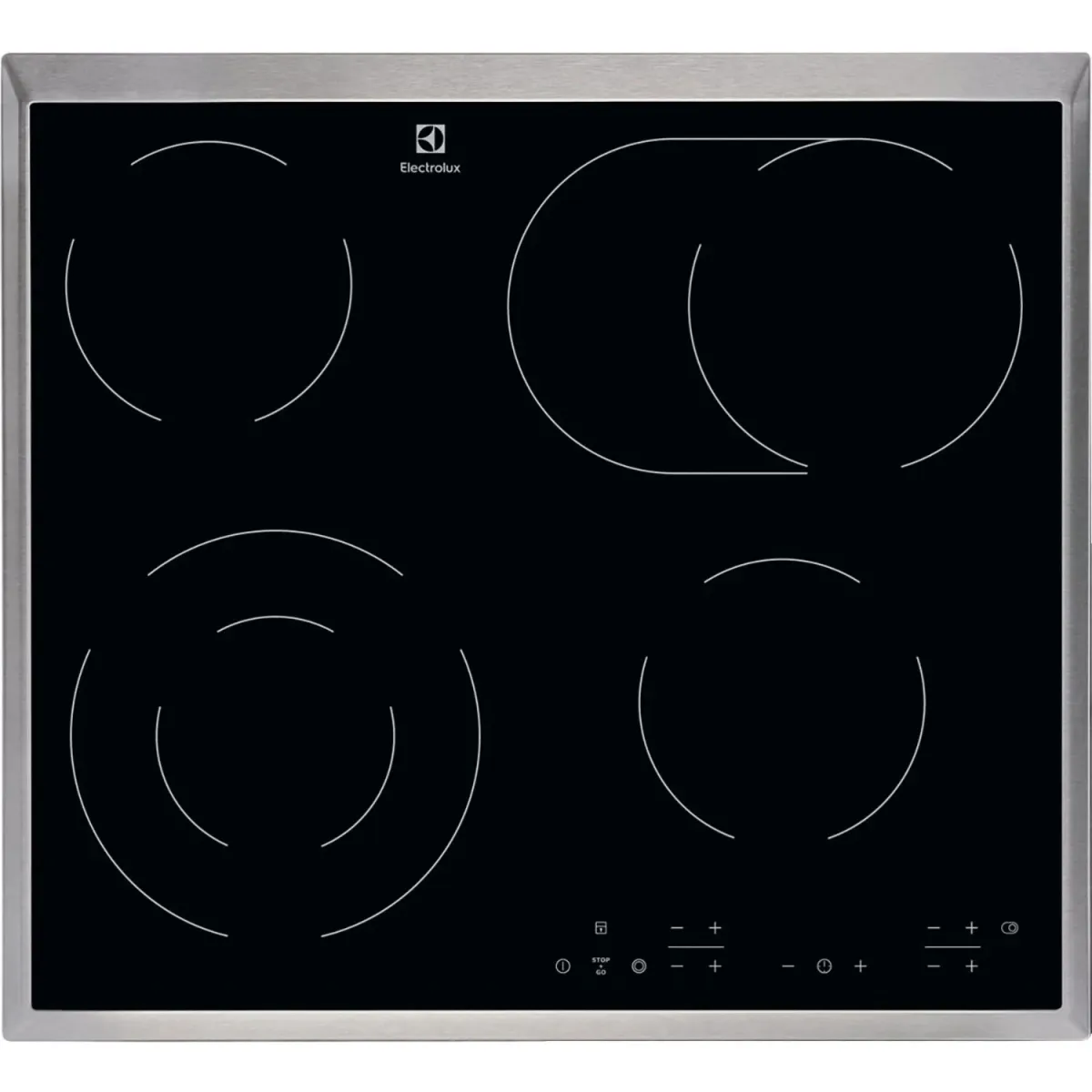 Electrolux EHF6346XOK Εστίες Κεραμικές