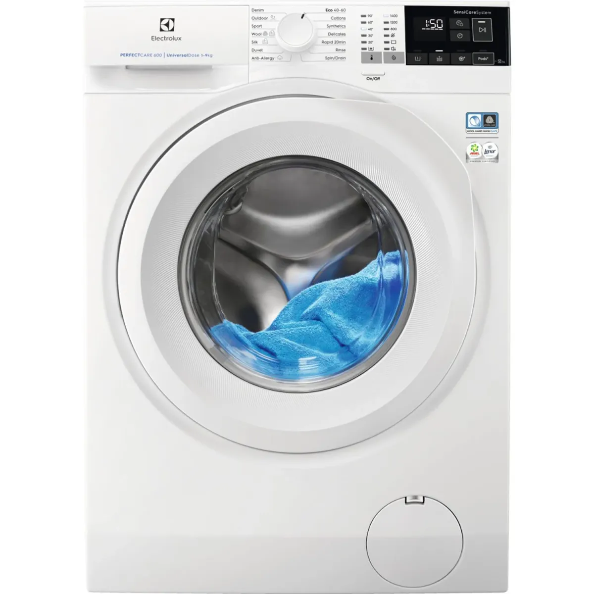 Electrolux EW6F449PWE Πλυντήριο Ρούχων 9,00 kg