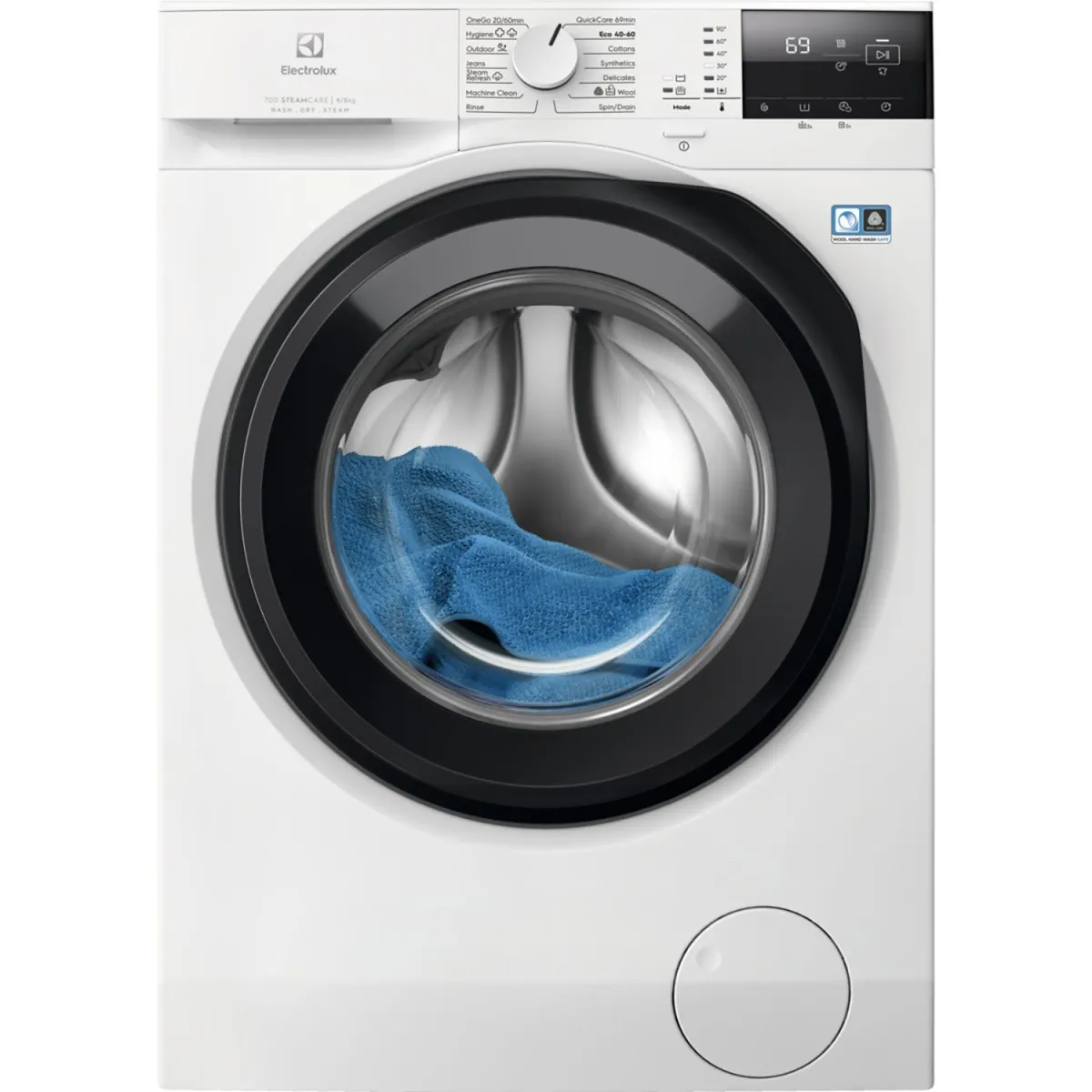 Electrolux EW7W2492E Πλυντήριο-Στεγνωτήριο 9,00 kg / 5 kg