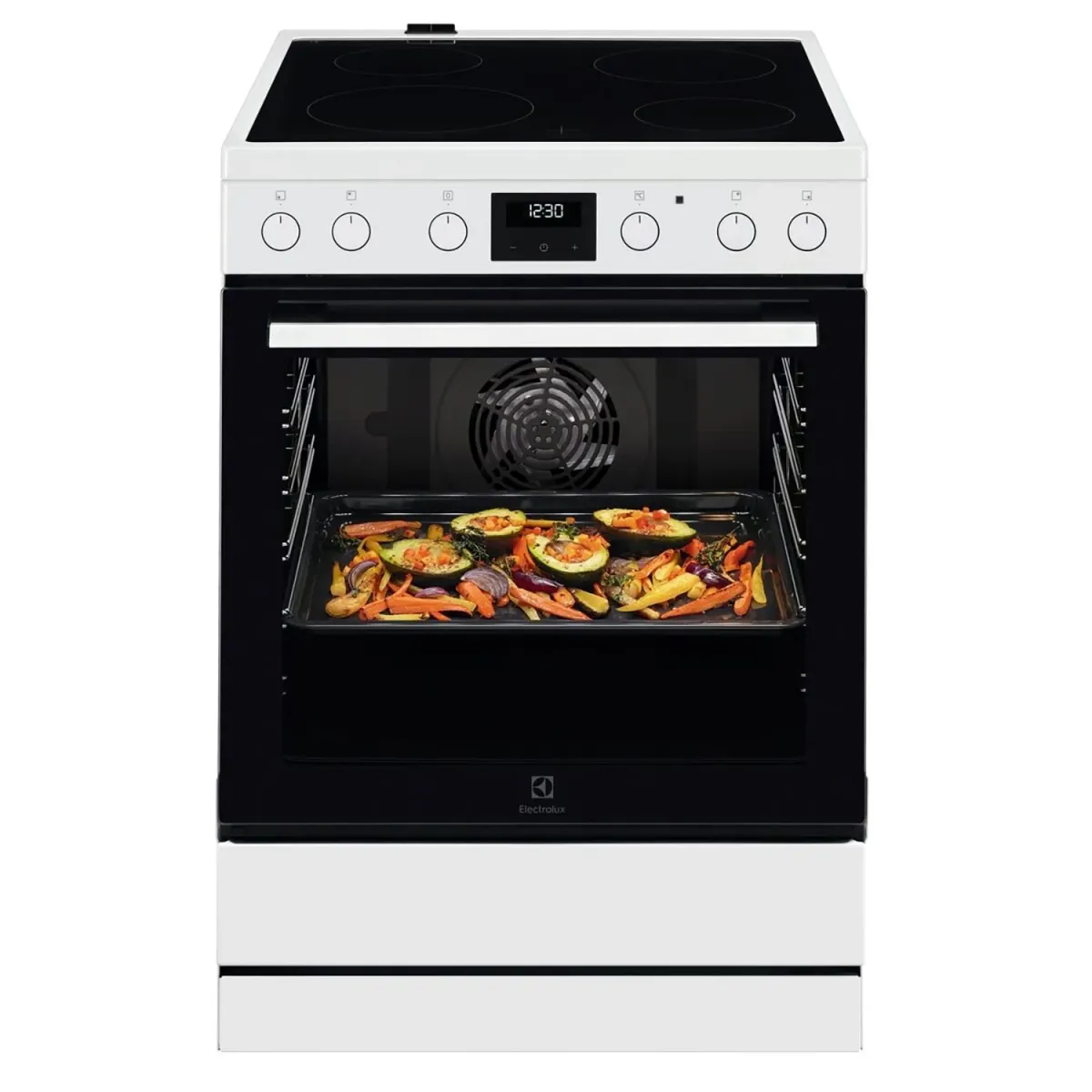 Electrolux LKR64022MW Κουζίνα Κεραμική