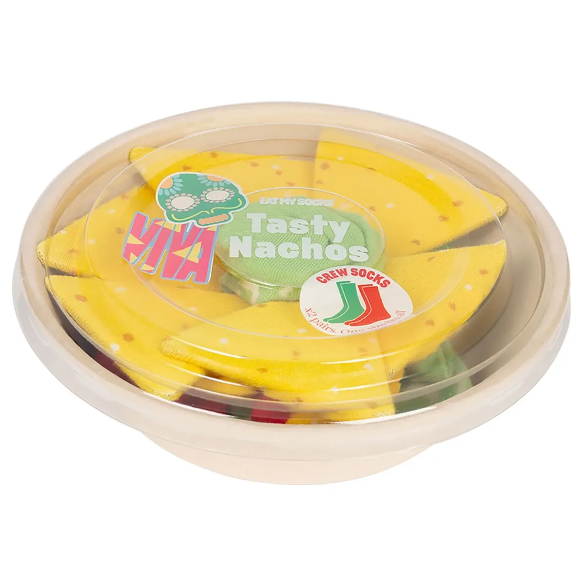 EMS Σετ Κάλτσες 2 Ζευγάρια Γευστικά Nachos