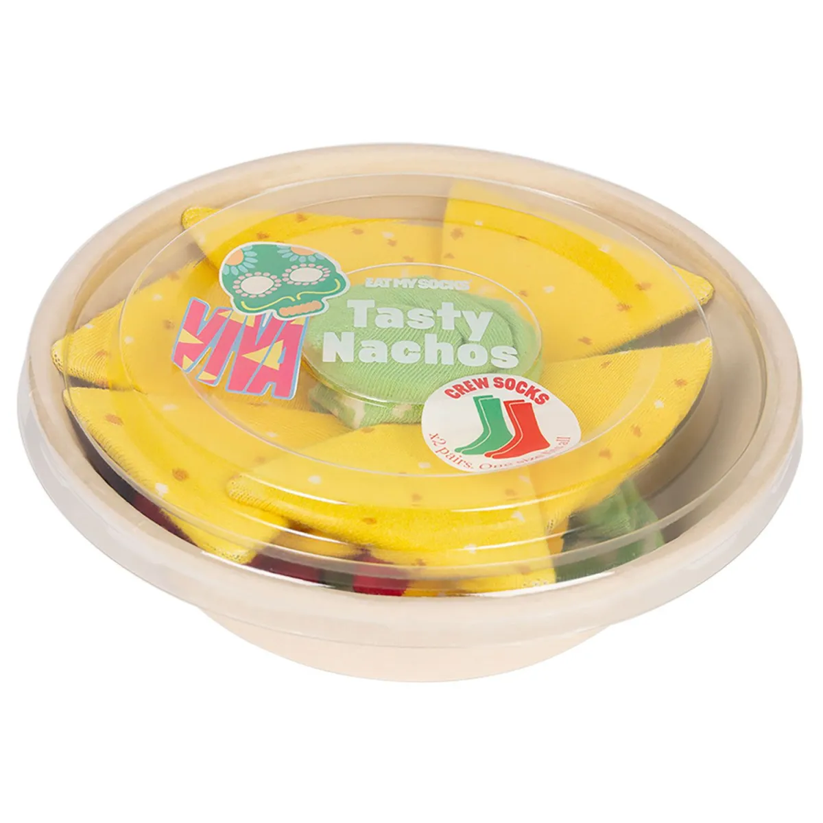 EMS Σετ Κάλτσες 2 Ζευγάρια Γευστικά Nachos