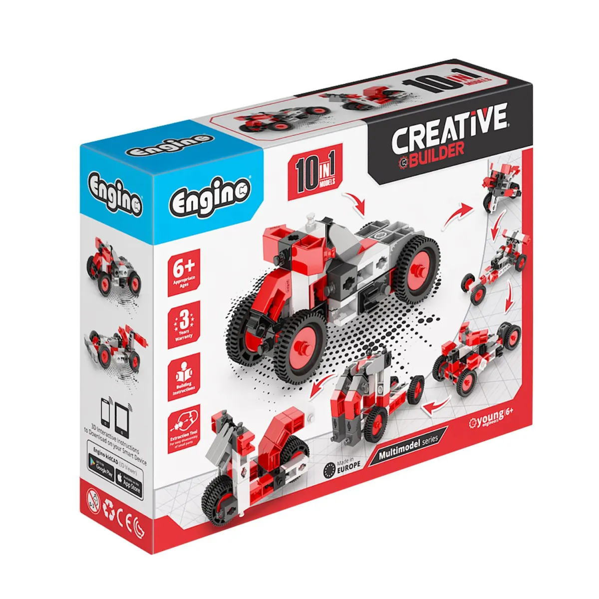 Engino Creative Builder 10 Models Multimodel Set