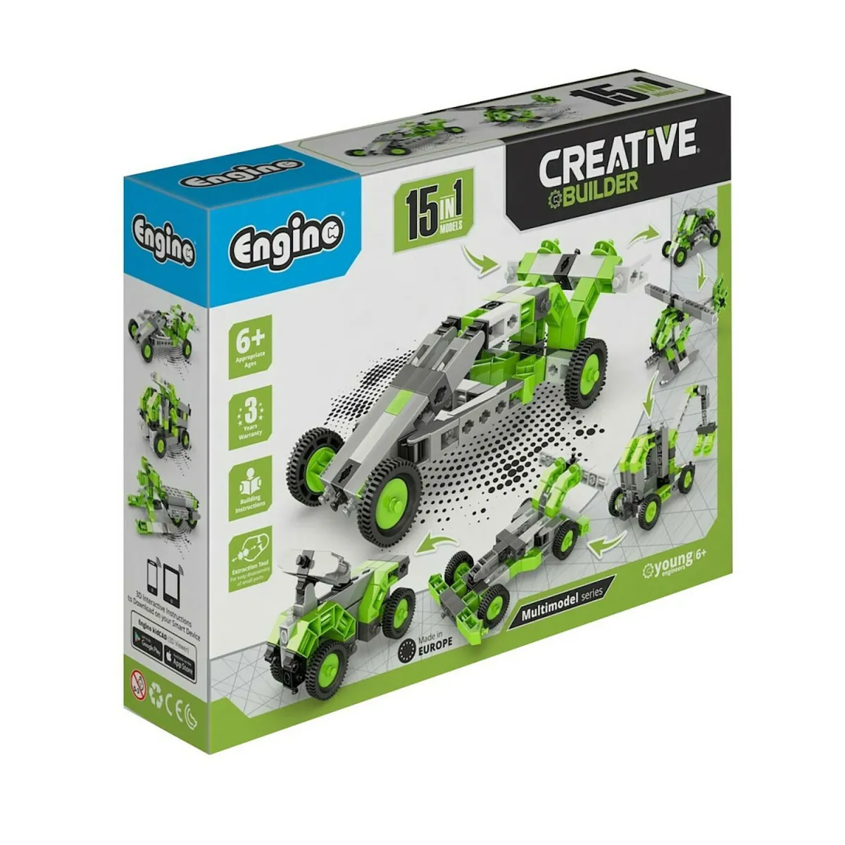 Engino Creative Builder 15 Models Multimodel Set