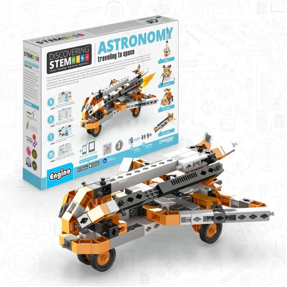 Engino STEM Astronomy: Travelling to Space (Ελληνικές Οδηγίες)