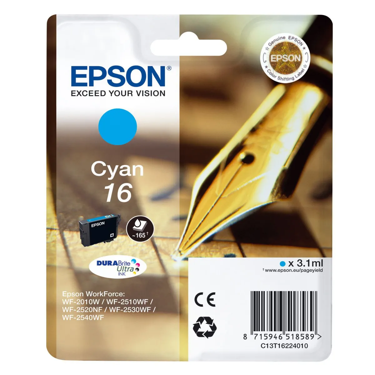 Μελάνι Epson 16 Cyan