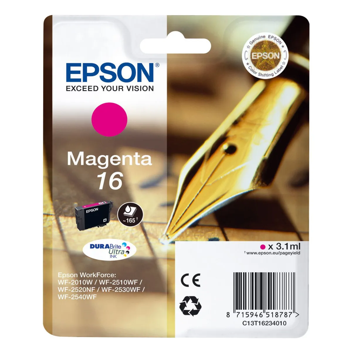 Μελάνι Epson 16 Magenta