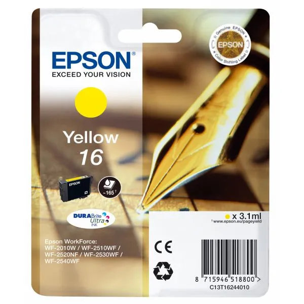 Μελάνι Epson 16 Yellow