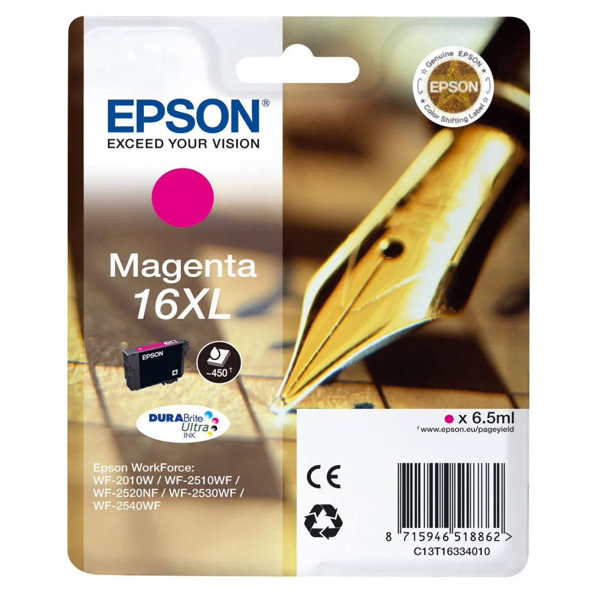 Μελάνι Epson 16XL Magenta