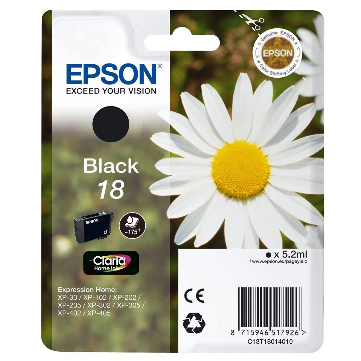 Μελάνι Epson 18 Black