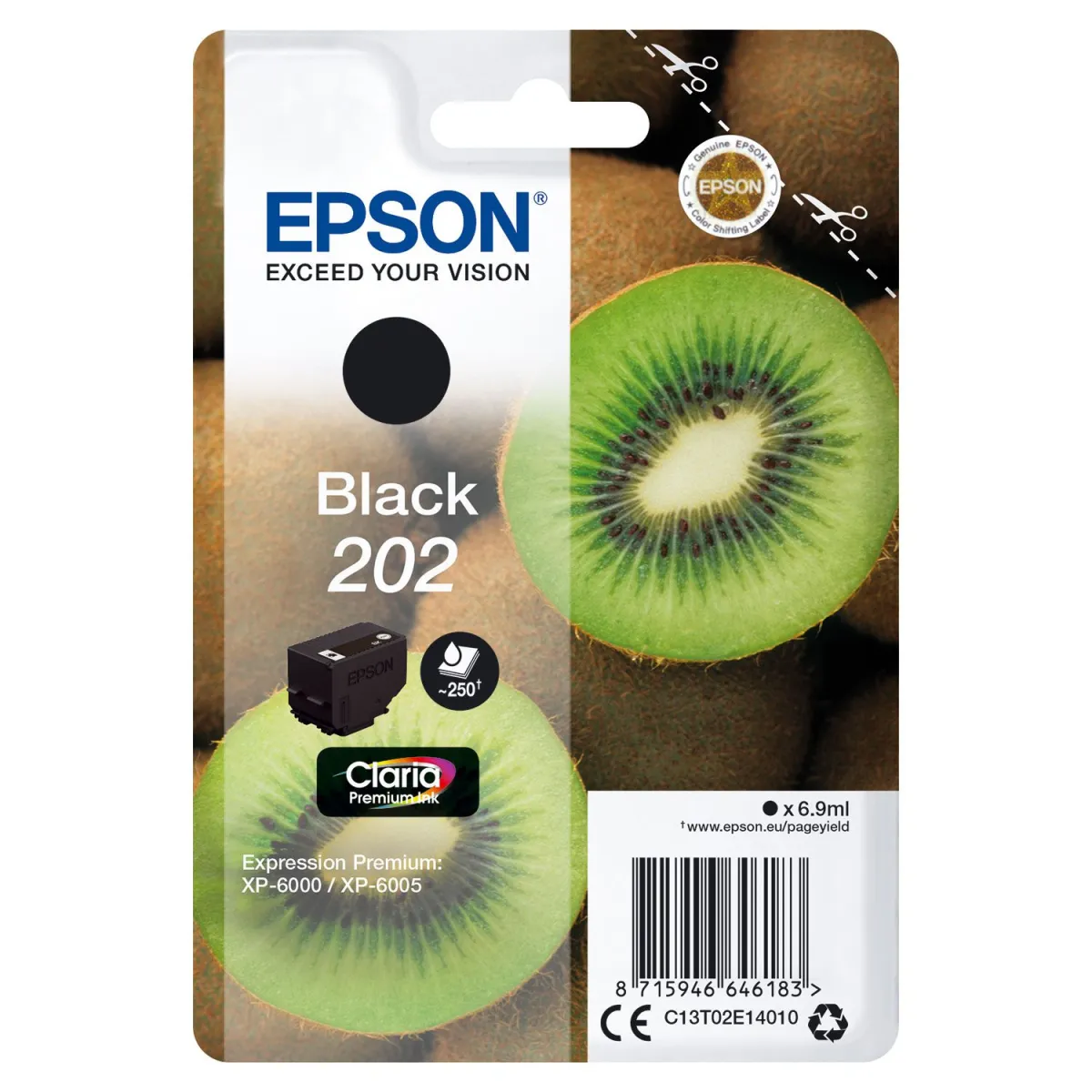 Μελάνι Epson 202 Black
