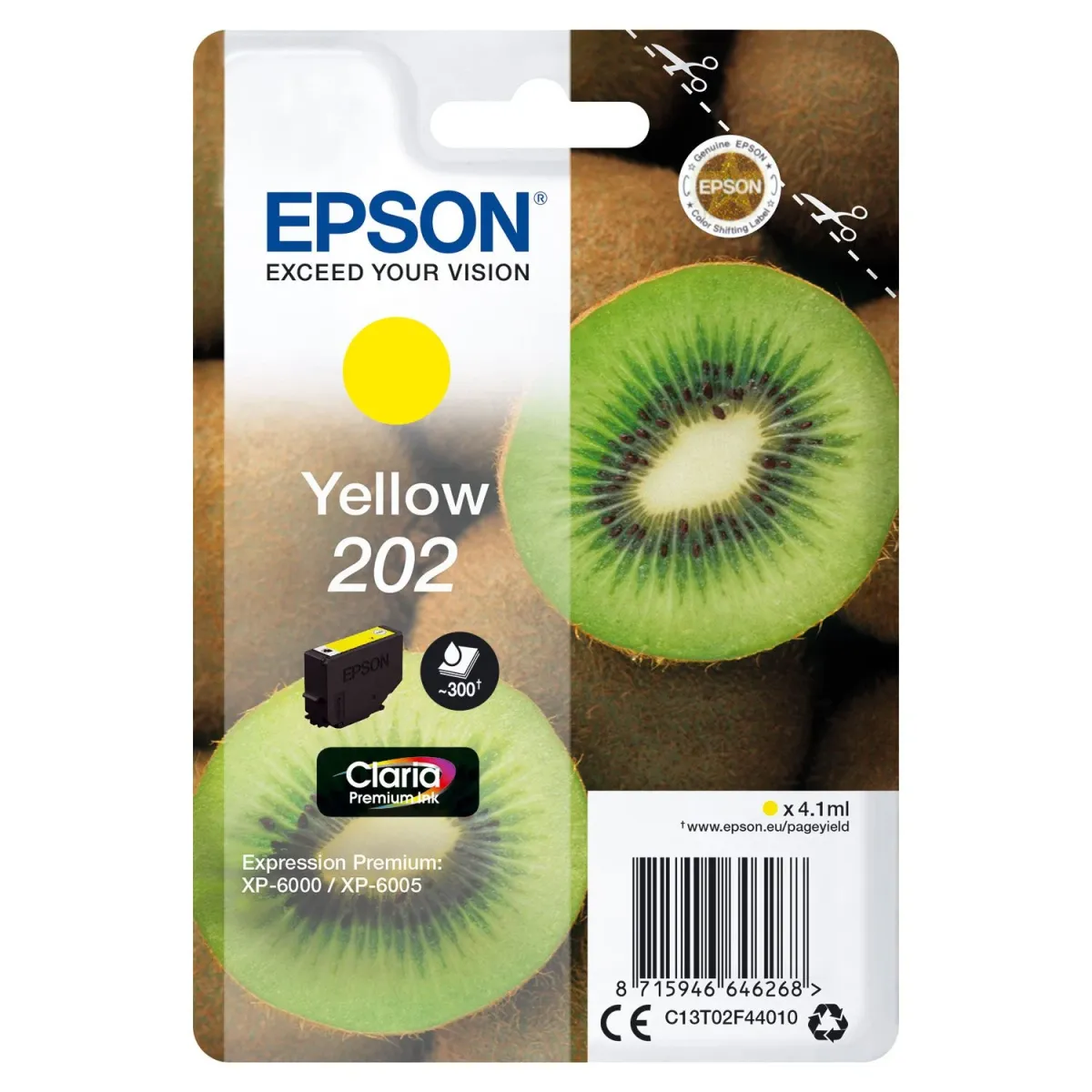 Μελάνι Epson 202 Yellow