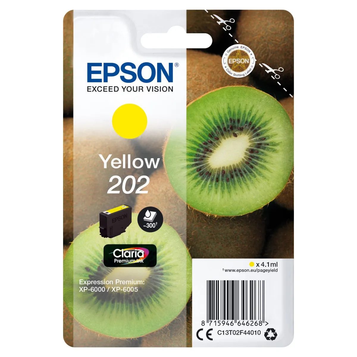 Μελάνι Epson 202 Yellow