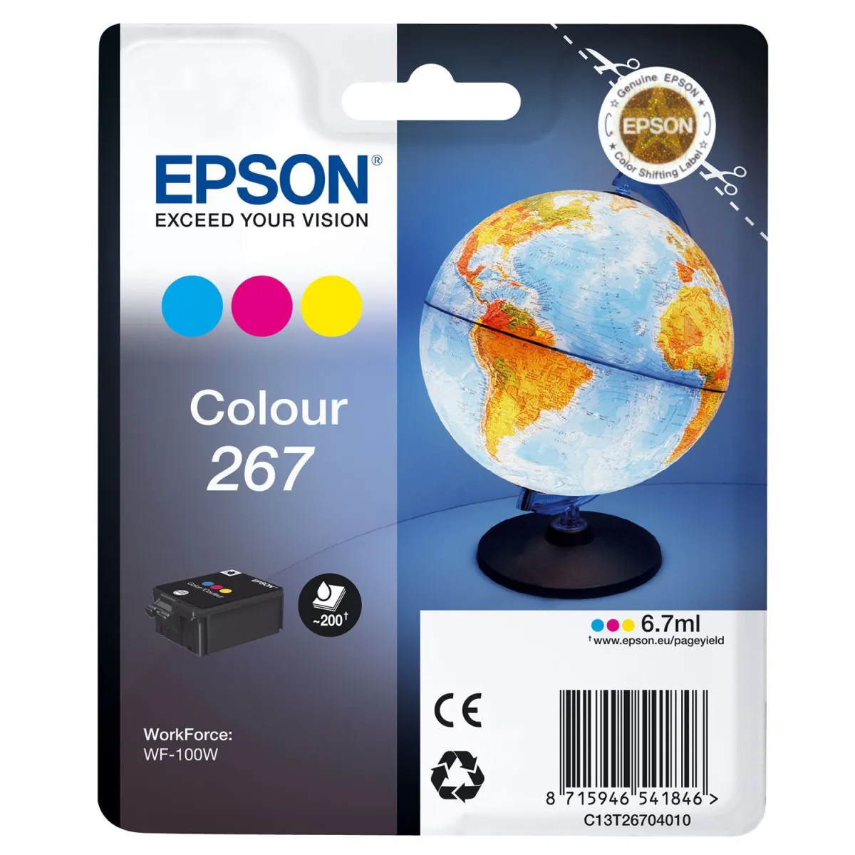 Μελάνι Epson 267 Colour