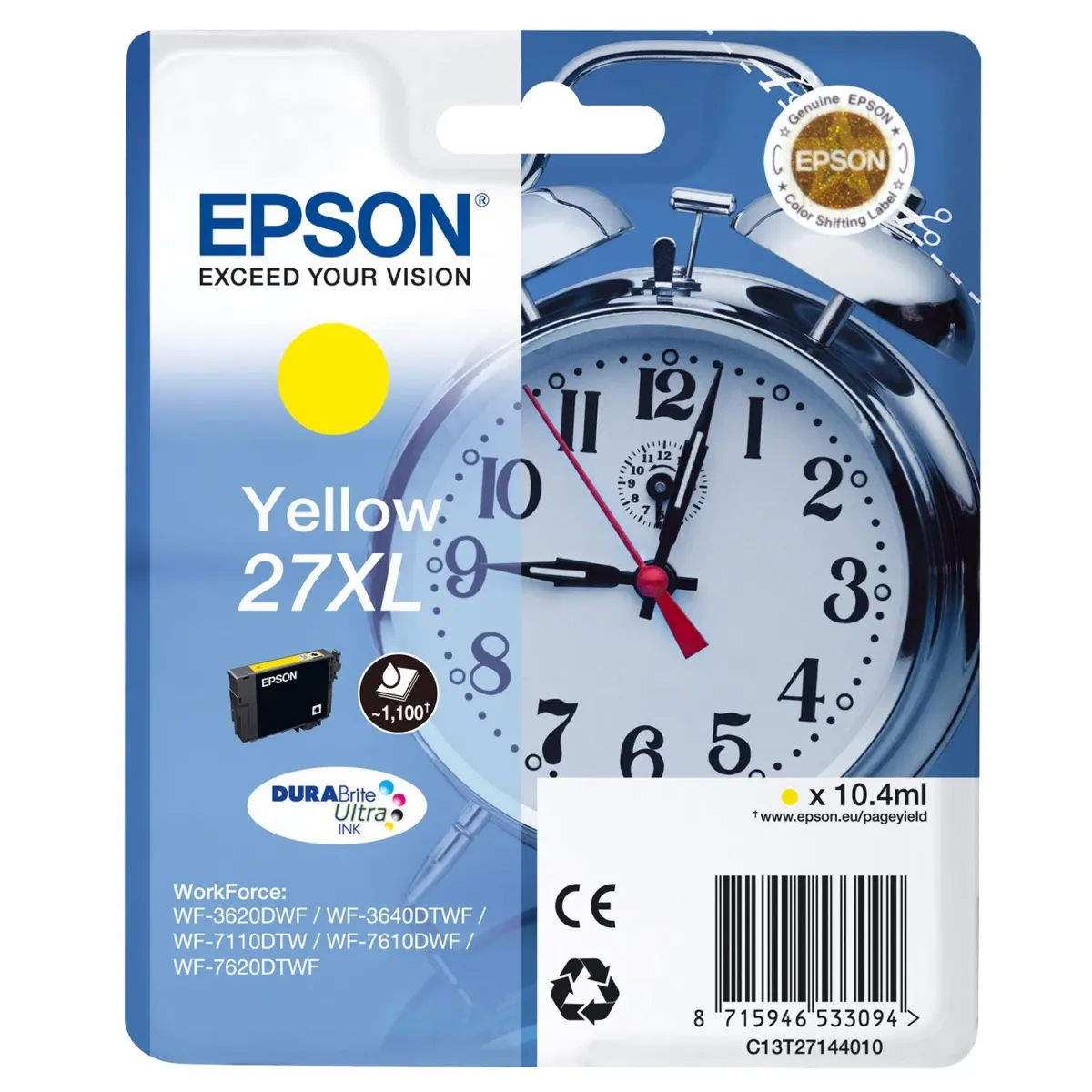 Μελάνι Epson 27XL Yellow