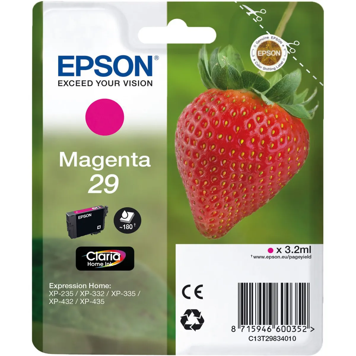 Μελάνι Epson 29 Magenta