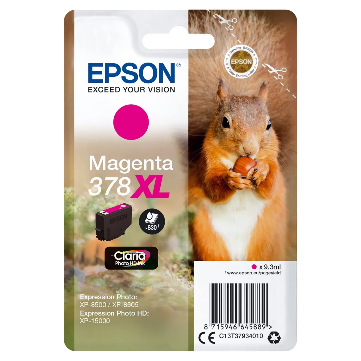 Μελάνι Epson 378XL Magenta
