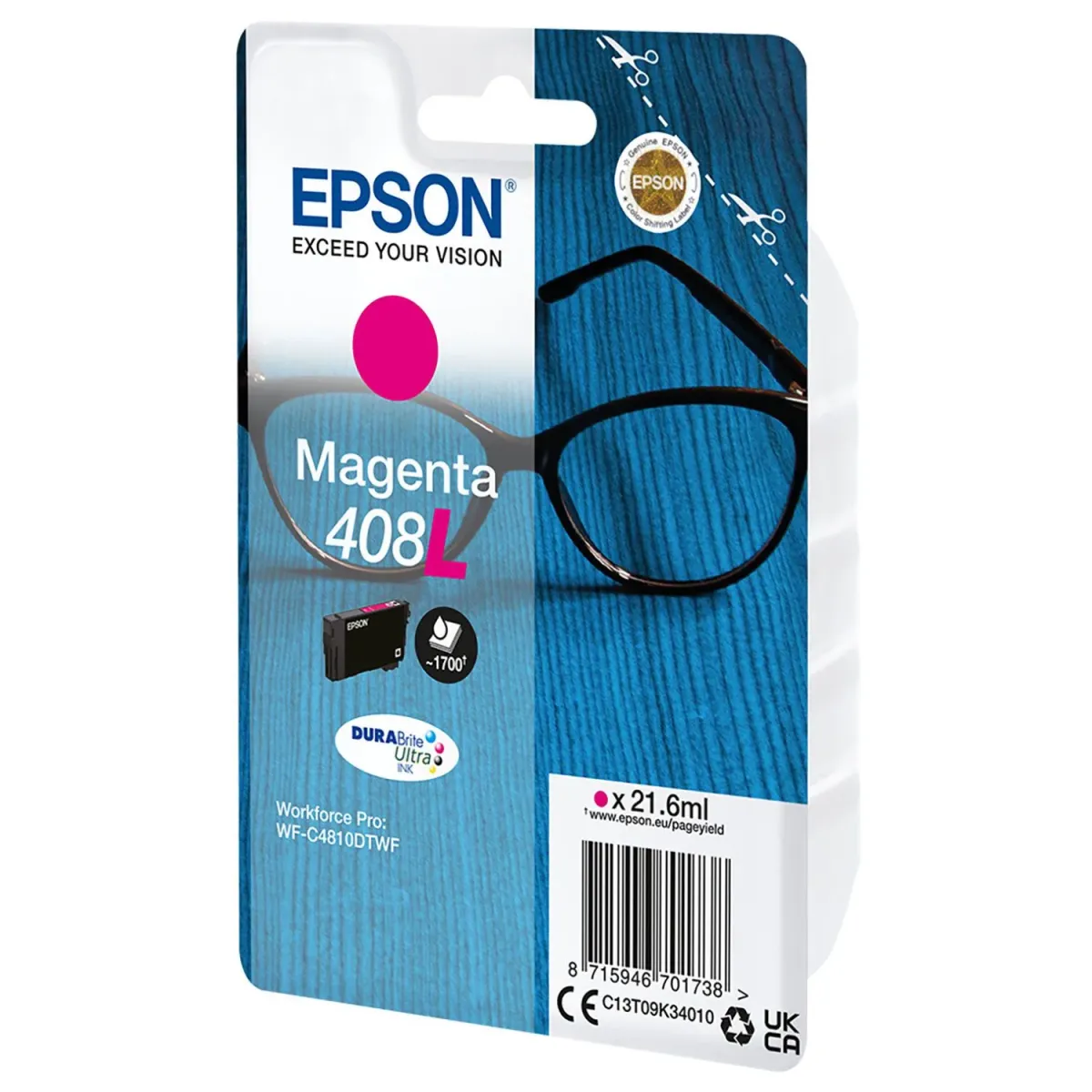 Μελάνι Epson 408L Magenta