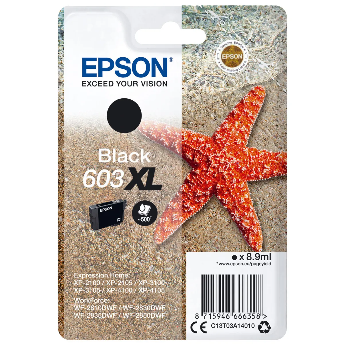 Μελάνι Epson 603XL Black