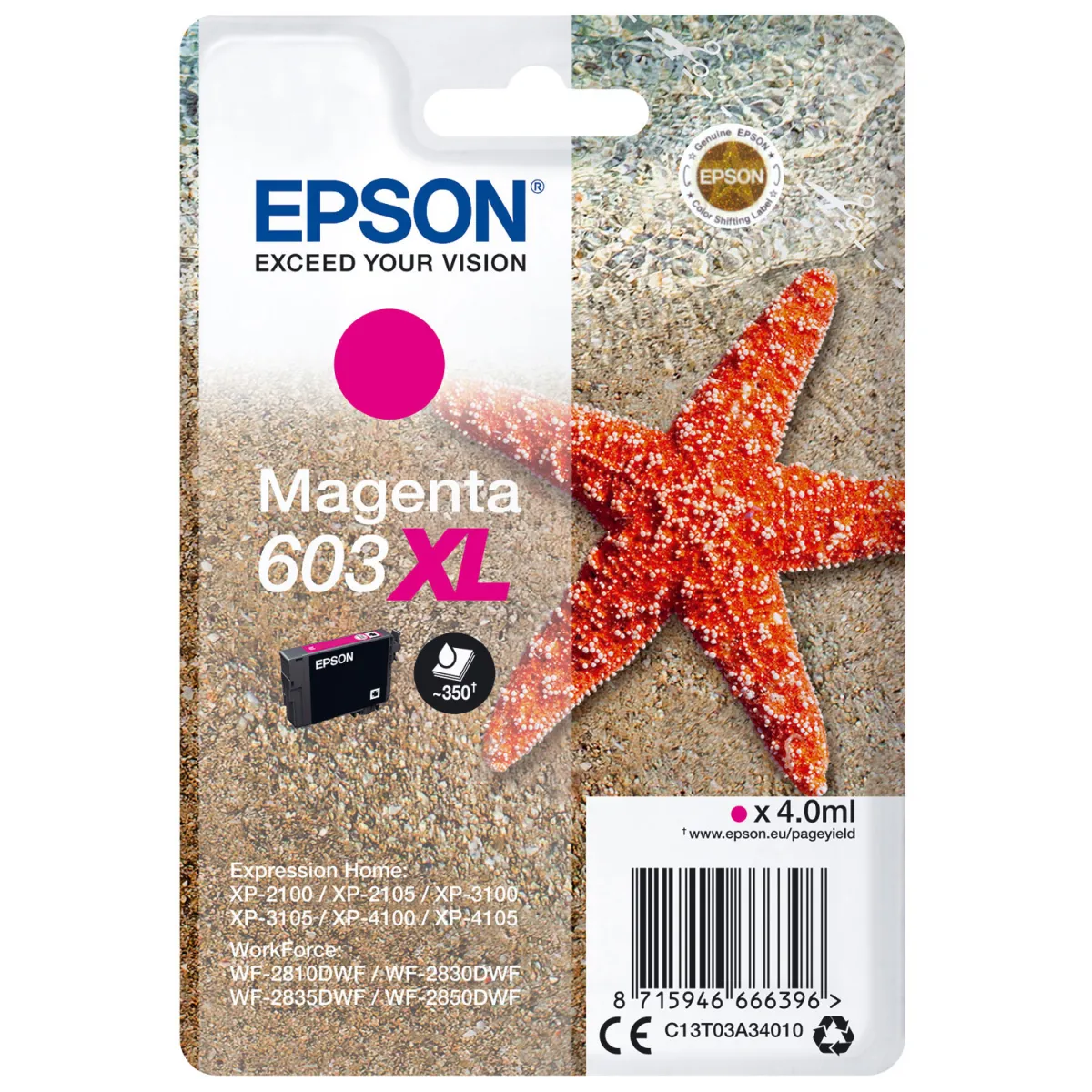Μελάνι Epson 603XL Magenta