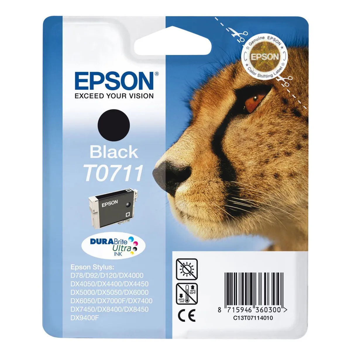 Μελάνι Epson T0711 Black