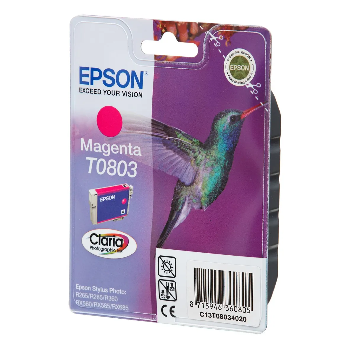 Μελάνι Epson T0803 Magenta