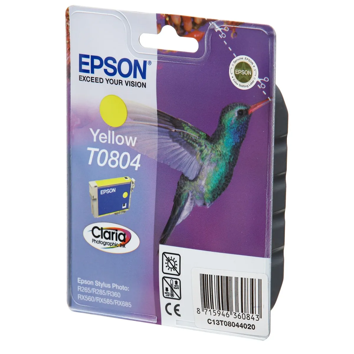 Μελάνι Epson T0804 Yellow