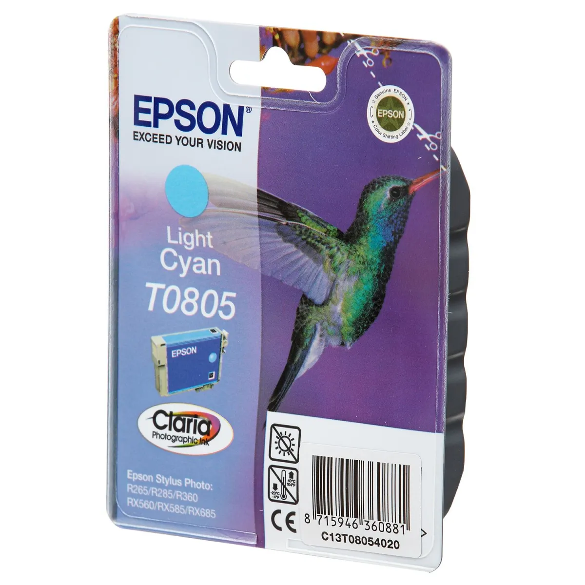 Μελάνι Epson T0805 Light Cyan